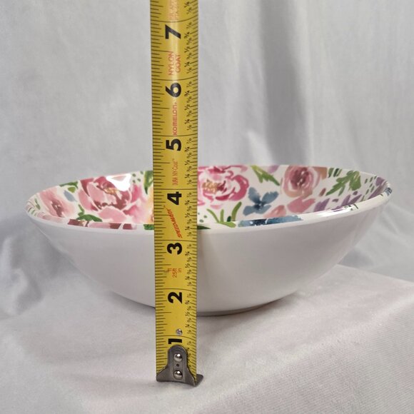 Outdoor Melamine Serving Bowl with Utensils - Picture 6 of 8